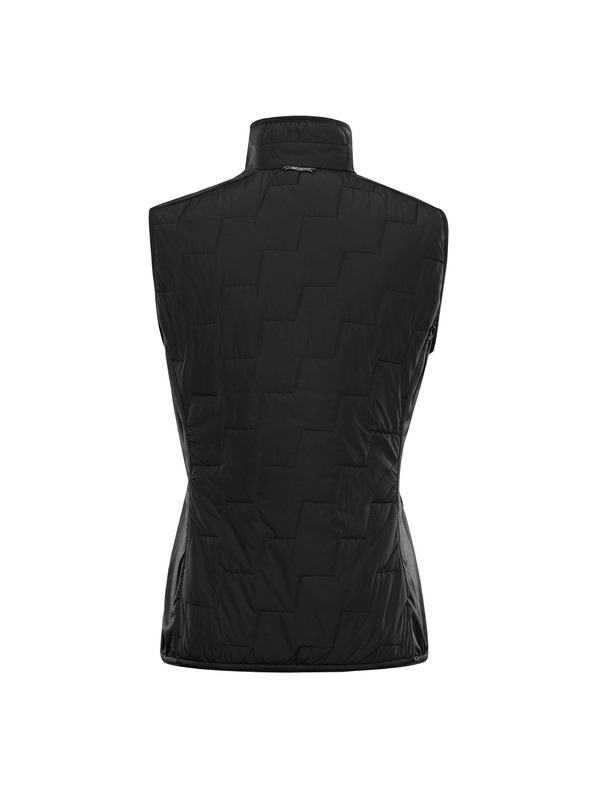 ALPINE PRO Női meleg mellény merino béléssel ALPINE PRO NERCA fekete