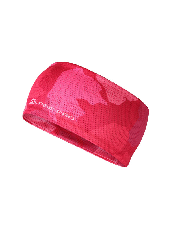 ALPINE PRO Gyors száradású sport fejpánt ALPINE PRO MUSA 2 neon knockout pink változat pa