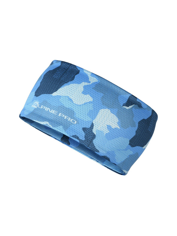 ALPINE PRO Gyors száradású sport fejpánt ALPINE PRO MUSA 2 kék ékszer változat pa