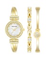Anne Klein Arany női óra és ékszer szett Anne Klein