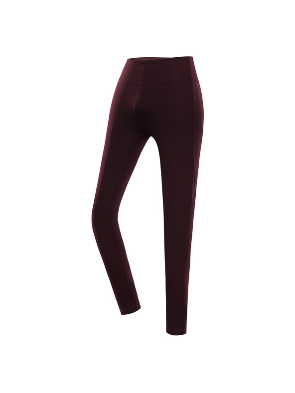 ALPINE PRO Női gyorsan száradó leggings ALPINE PRO MARDA füge