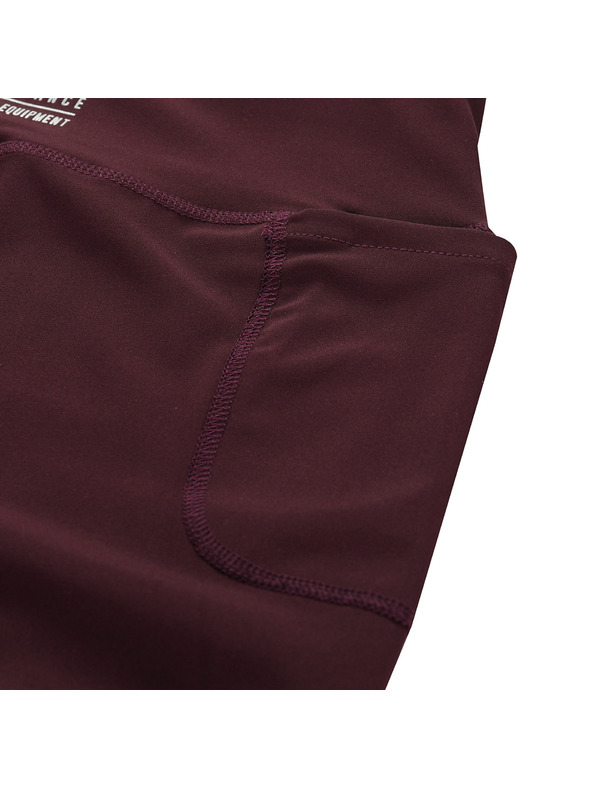 ALPINE PRO Női gyorsan száradó leggings ALPINE PRO MARDA füge