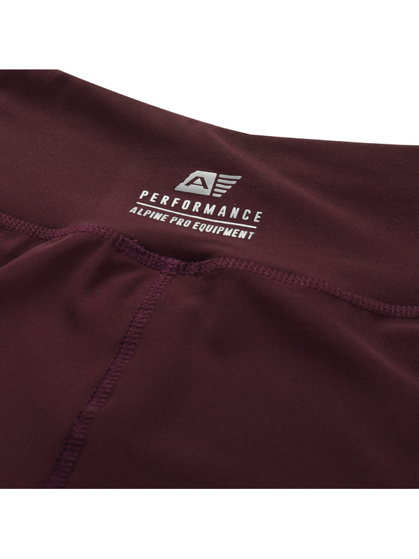 ALPINE PRO Női gyorsan száradó leggings ALPINE PRO MARDA füge