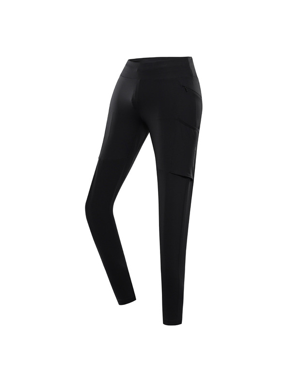 ALPINE PRO Női gyorsan száradó outdoor leggings ALPINE PRO GERWA 2 fekete