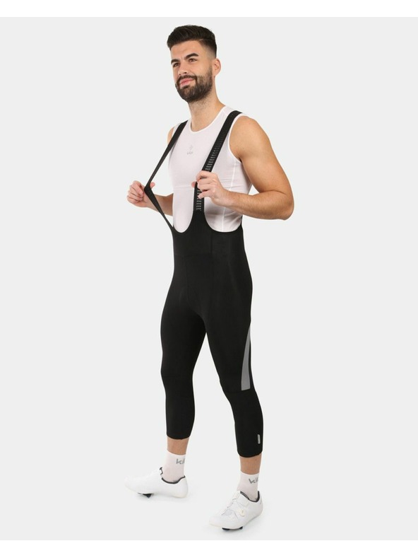 Kilpi Férfi 3/4-es kerékpáros leggings Kilpi ARENAL-M Fekete