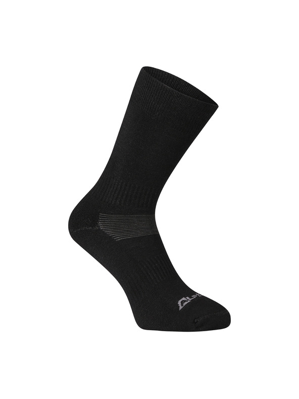 ALPINE PRO Antibakteriális zokni merino gyapjúból ALPINE PRO ERATE black