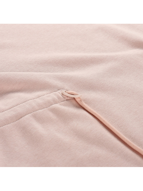 ALPINE PRO Női pamut ruha ALPINE PRO MOLEDA 2 peach whip