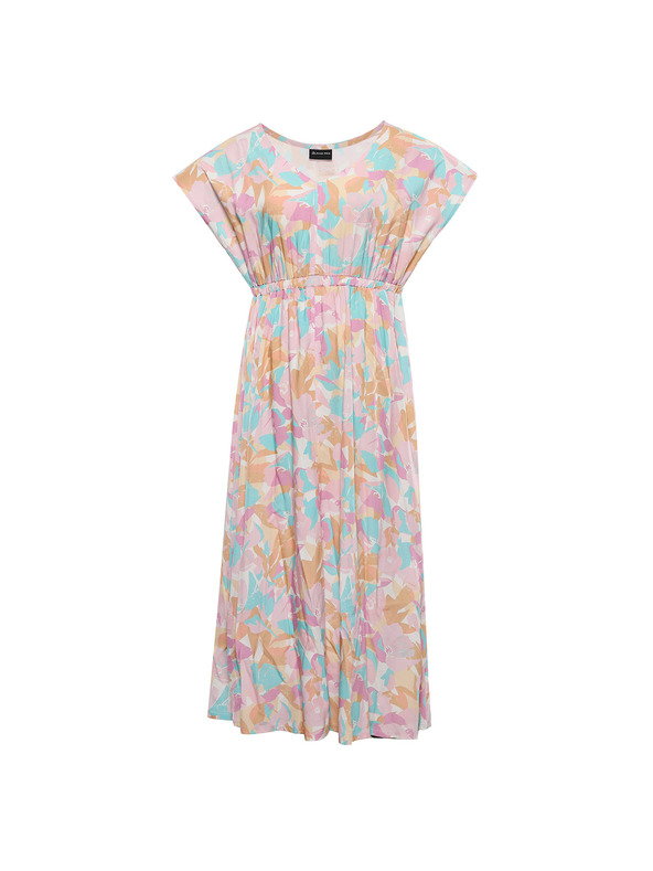 ALPINE PRO Női nyári ruha ALPINE PRO NIEWA creme varianta pa