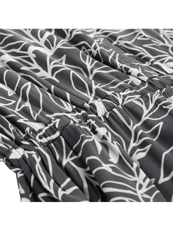 ALPINE PRO Női nyári ruha ALPINE PRO NIEWA dk. true gray varianta pb