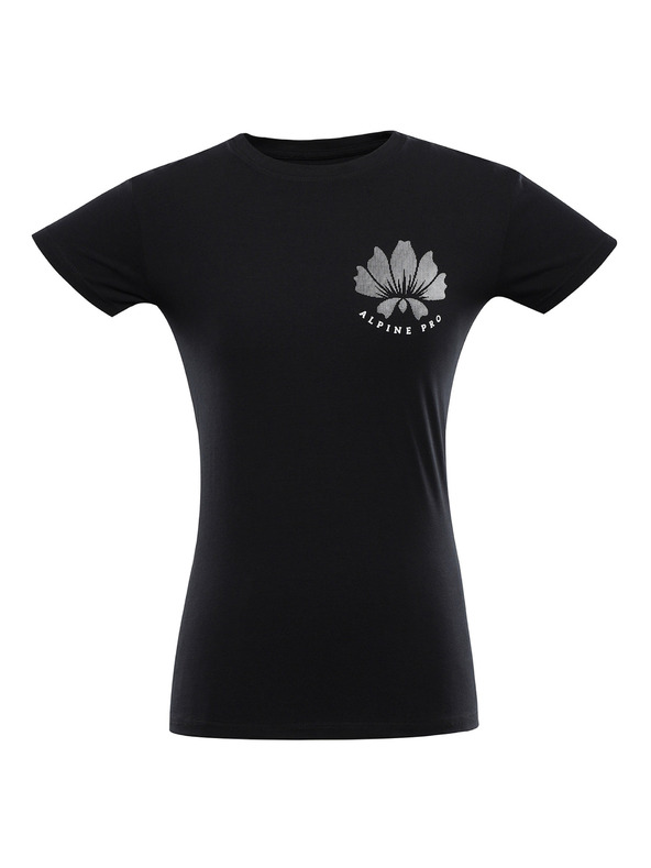 ALPINE PRO Női pamut póló ALPINE PRO SUMEKA black varianta pa