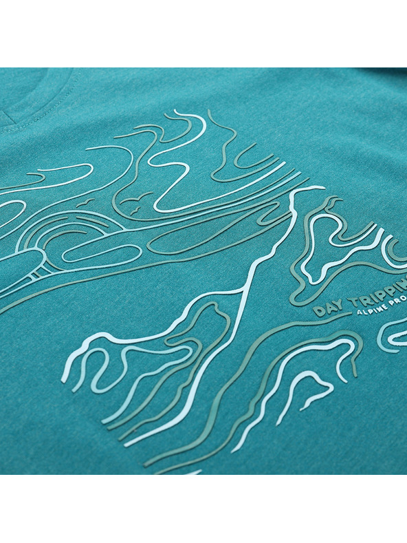 ALPINE PRO Női gyorsan száradó póló cool dry ALPINE PRO NEGA 2 bayou varianta pa