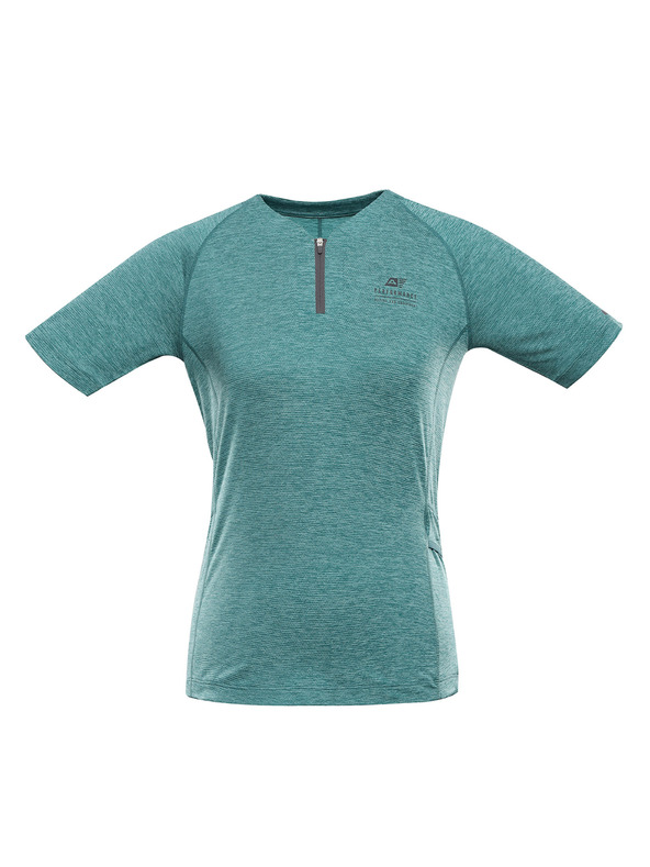 ALPINE PRO Női gyorsan száradó kerékpáros mez ALPINE PRO GERETA 2 aqua sea