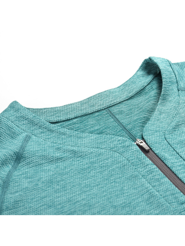 ALPINE PRO Női gyorsan száradó kerékpáros mez ALPINE PRO GERETA 2 aqua sea