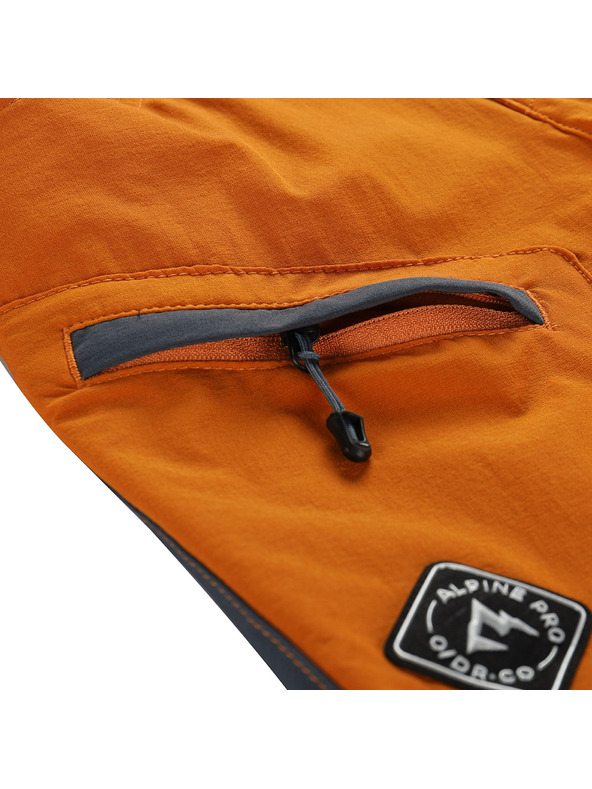 ALPINE PRO Gyerek softshell nadrág ALPINE PRO AKANO őszi juhar