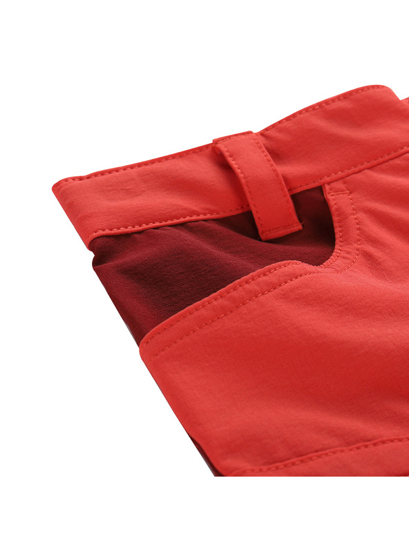 ALPINE PRO Gyerek softshell nadrág ALPINE PRO AKANO cayenne