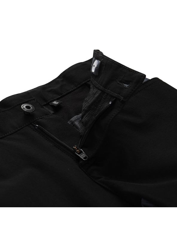 ALPINE PRO Gyerek softshell nadrág ALPINE PRO AKANO fekete