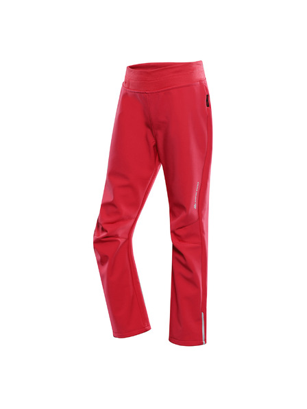 ALPINE PRO Gyerek softshell nadrág ALPINE PRO ZORTO málna