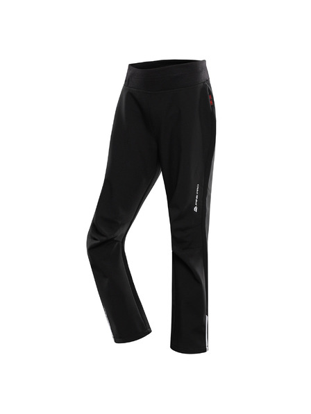 ALPINE PRO Gyerek softshell nadrág ALPINE PRO ZORTO fekete