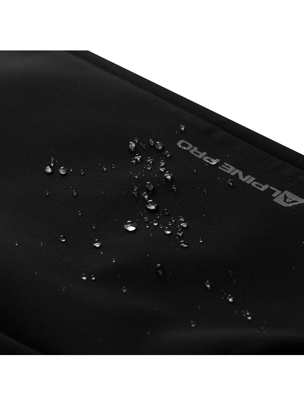 ALPINE PRO Gyerek softshell nadrág ALPINE PRO ZORTO fekete