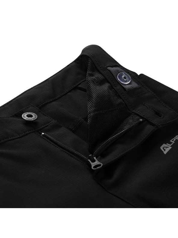 ALPINE PRO Gyerek levehető szárú nadrág ALPINE PRO NESCO 2 fekete