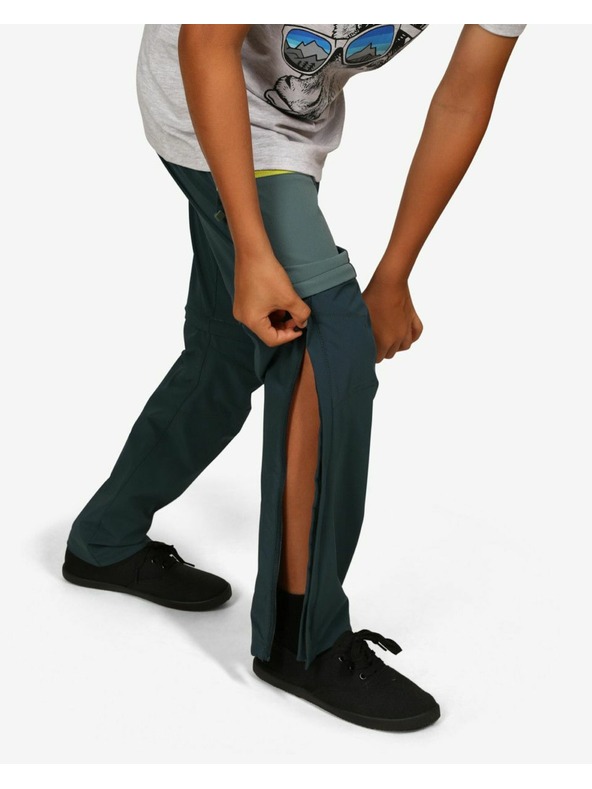 Kilpi Fiúk Outdoor nadrág Kilpi HOSIO-JB Sötét zöld