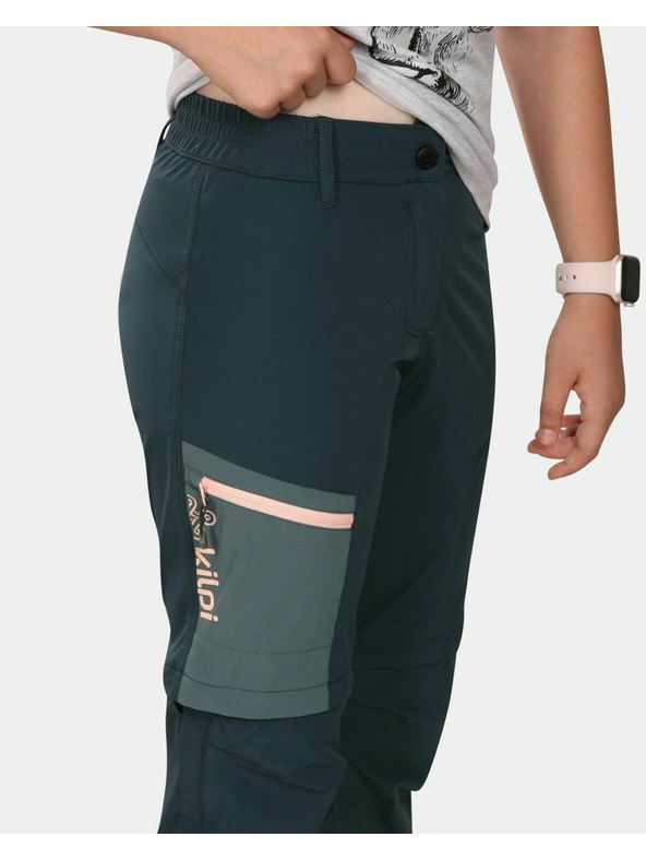 Kilpi Kilpi Lányok Outdoor nadrág HOSIO-JG Sötétzöld