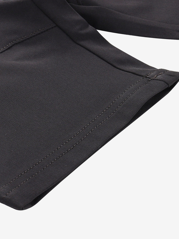 ALPINE PRO Gyerek softshell rövidnadrág ALPINE PRO BAKO fekete