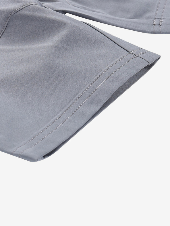 ALPINE PRO Szürke gyerek softshell rövidnadrág ALPINE PRO Bako