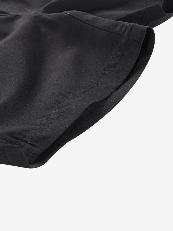 ALPINE PRO Fekete Alpine Pro QUILO fiú rövidnadrágok