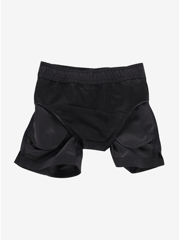 ALPINE PRO Fekete Alpine Pro QUILO fiú rövidnadrágok