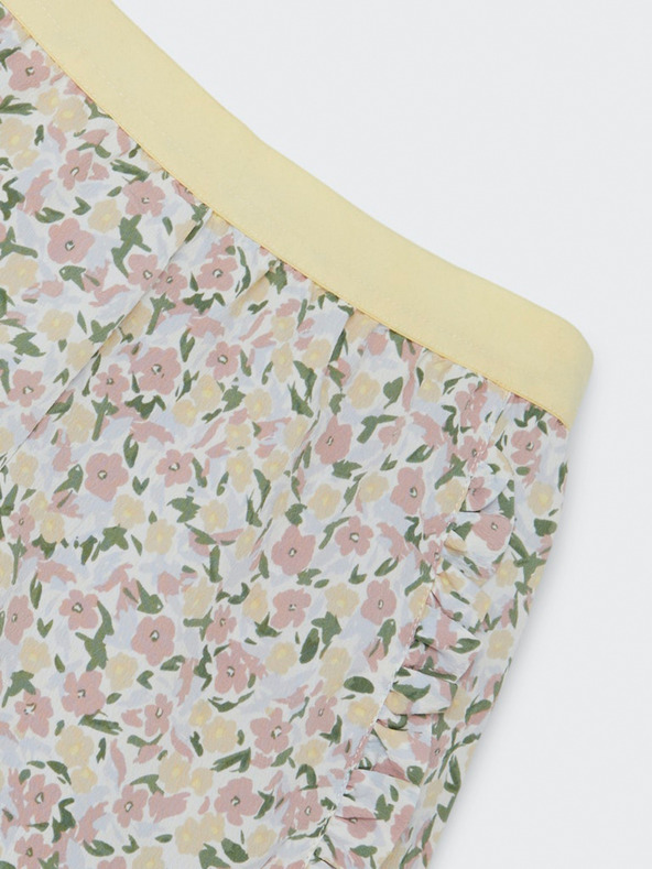 name it Fehér és rózsaszín virágos lánynadrág, Finna névre keresztelve