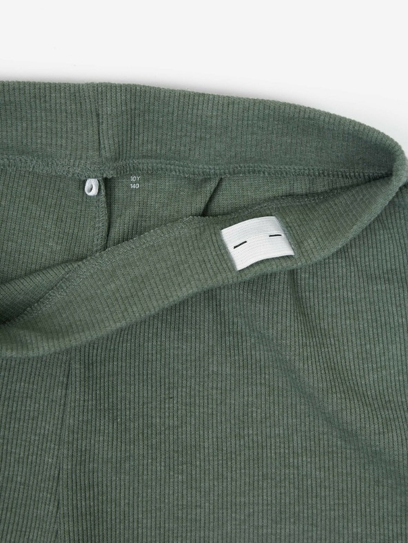 name it Sötétzöld bordázott lánynadrág Tara névvel