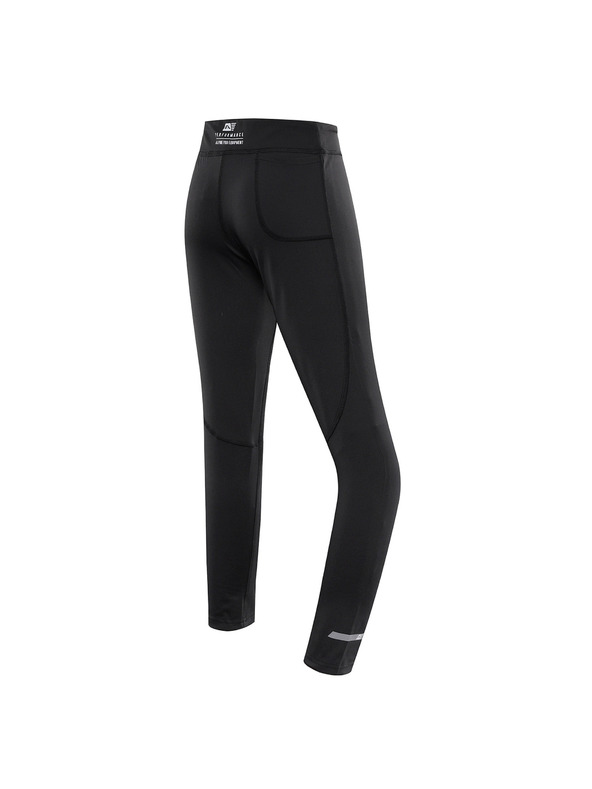 ALPINE PRO Gyerek gyorsan száradó leggings ALPINE PRO MARDO fekete