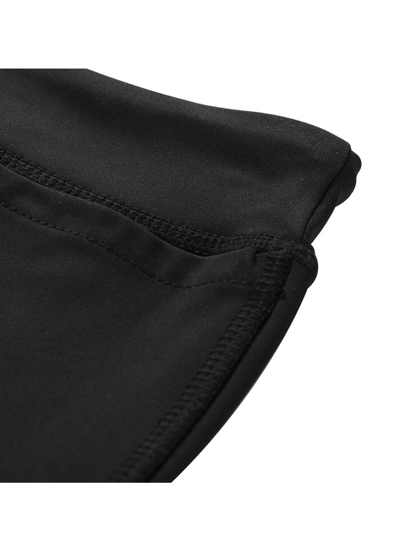 ALPINE PRO Gyerek gyorsan száradó leggings ALPINE PRO MARDO fekete