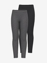 name it Két darab szürke és fekete színű lány leggings névre Vivian