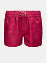 Sam 73 Rózsaszín lány mintás rövidnadrág zsebekkel SAM 73