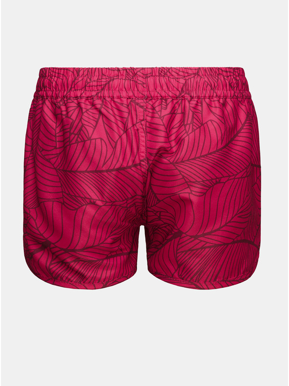 Sam 73 Rózsaszín lány mintás rövidnadrág zsebekkel SAM 73