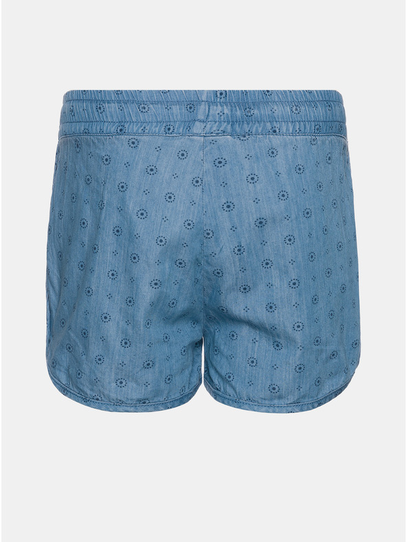 Sam 73 Kék mintás lány farmer rövidnadrág SAM 73