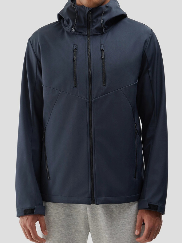 4F Férfi szélálló softshell kabát membrán 8000 4F