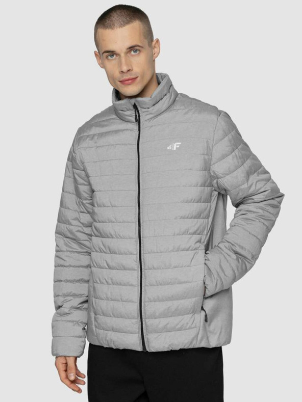4F Férfi 4F steppelt kabát