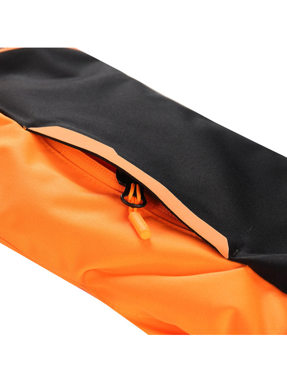 ALPINE PRO Férfi sí dzseki ptx hó membránnal ALPINE PRO DEAR neon sokkoló narancssárga