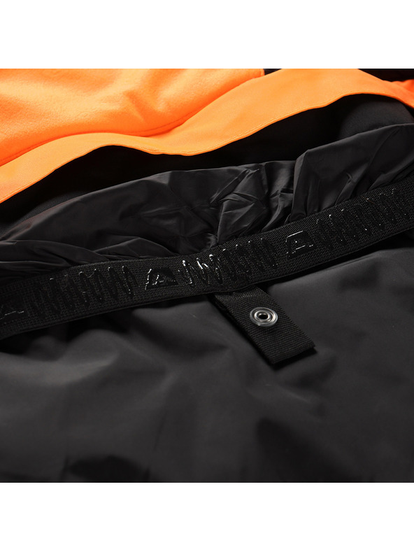 ALPINE PRO Férfi sí dzseki ptx hó membránnal ALPINE PRO DEAR neon sokkoló narancssárga