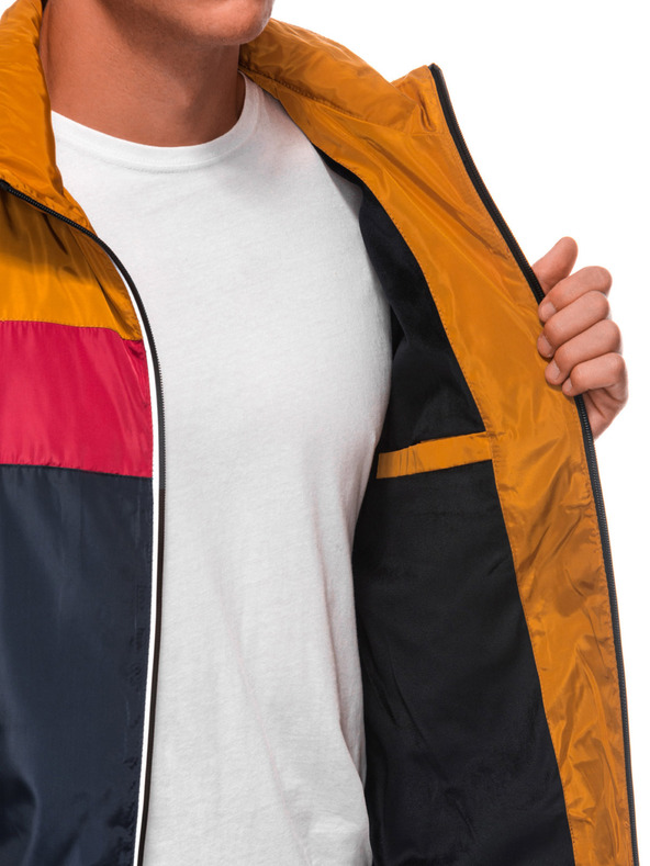 Edoti EDOTI Férfi átmeneti kabát, fekete