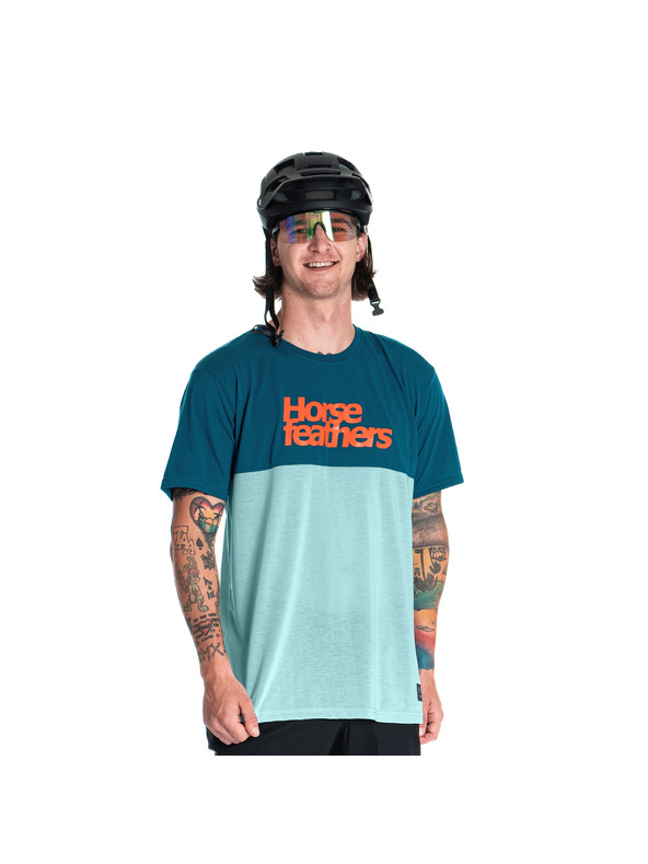 Horsefeathers Fury kerékpáros póló - vitorlavászon kék, L méret HORSEFEATHERS