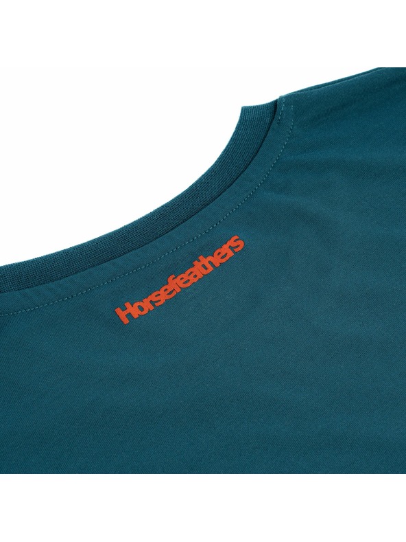 Horsefeathers Fury kerékpáros póló - vitorlavászon kék, L méret HORSEFEATHERS