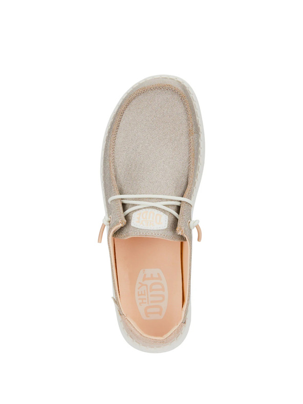 Hey Dude Bézs-rózsaszín női mokaszín Hey Dude