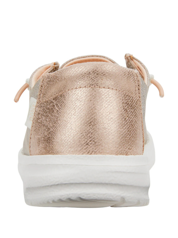 Hey Dude Bézs-rózsaszín női mokaszín Hey Dude