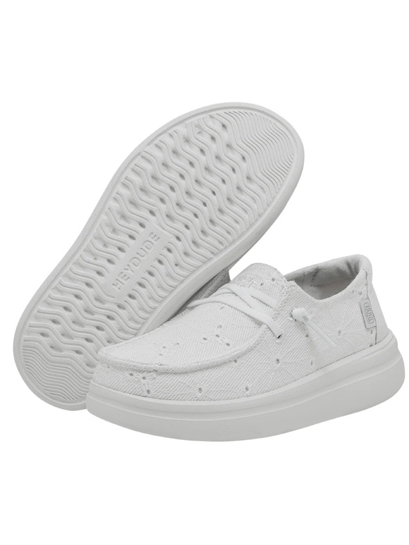 Hey Dude Fehér női mokaszín Hey Dude