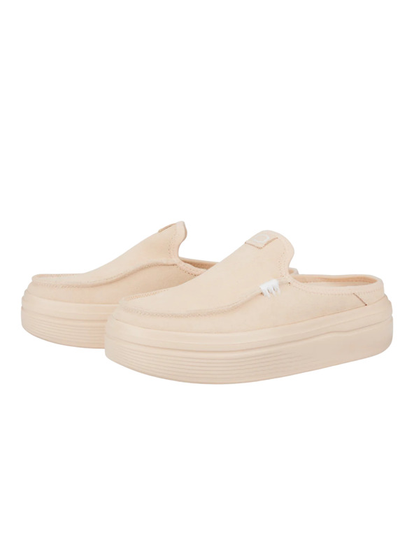 Hey Dude Bézs platformos női papucs Hey Dude