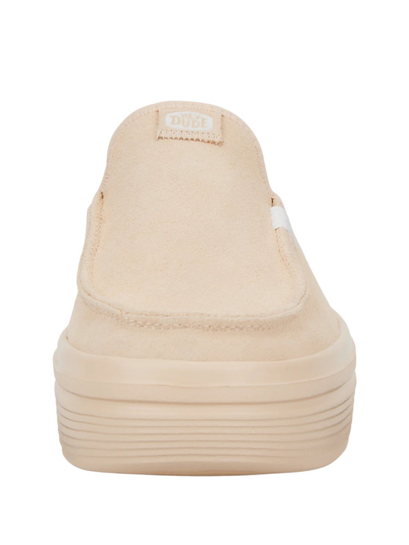 Hey Dude Bézs platformos női papucs Hey Dude